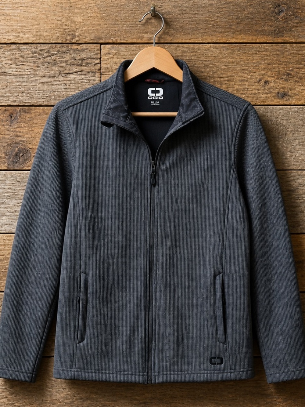 OGIO Men's Dark Charcoal Full-Zip Lightweight Jacket
